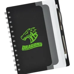 Petal Pocket Spiral Notebook with Pen