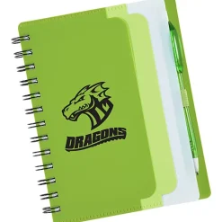 Petal Pocket Spiral Notebook with Pen