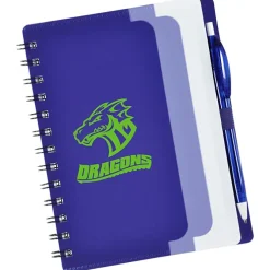 Petal Pocket Spiral Notebook with Pen