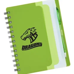Petal Pocket Spiral Notebook with Pen