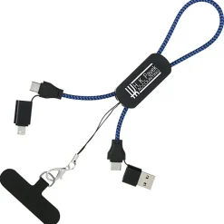 Phone Holder Wristlet with Charging Cable
