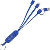 Phone Stand Duo Charging Cable Keychain