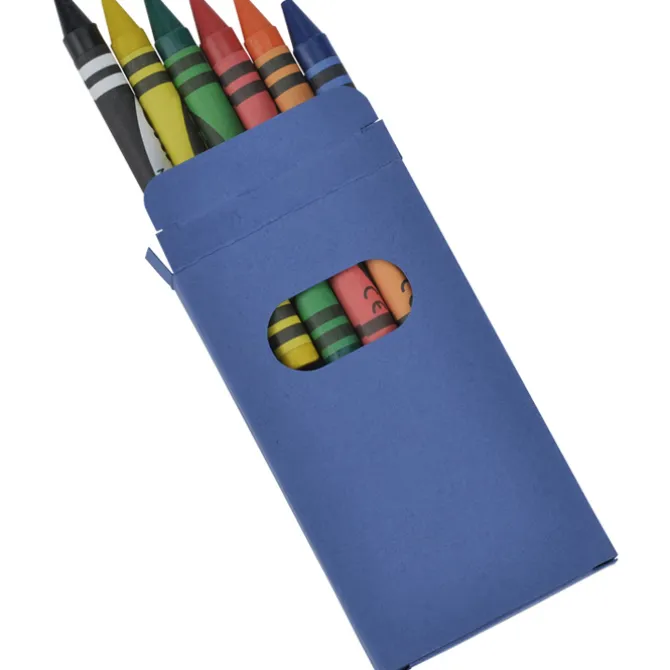 6-Piece Crayon Set - 24 hr