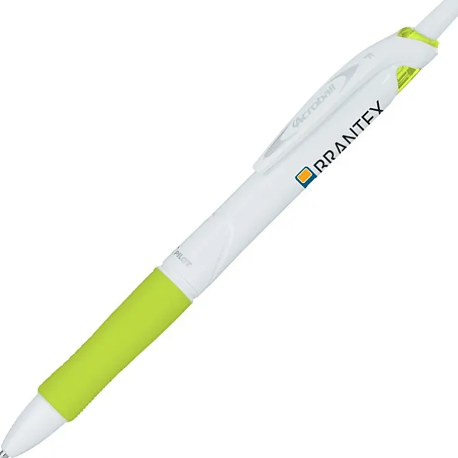 Pilot Acroball Pen - White - Full Color
