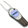 Pitchfix Woodie Golf Divot Tool With Magnetic Ball Marker