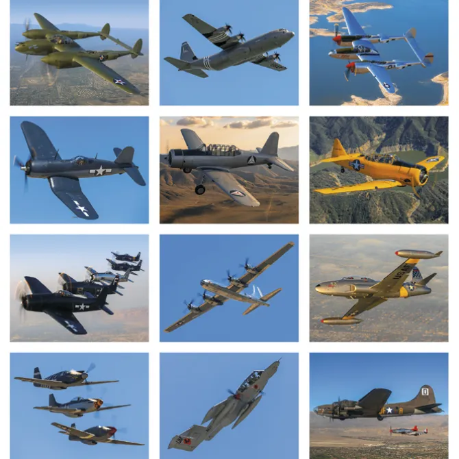 Planes Calendar