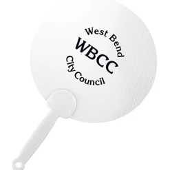 Plastic Hand Fan - 24 hr