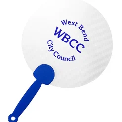 Plastic Hand Fan - 24 hr