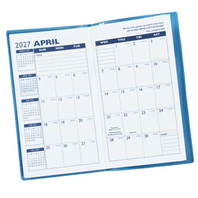 Pocket Planner - Monthly - Opaque