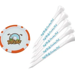 Poker Chip Tee Pack - 2 3/4 inches