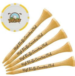 Poker Chip Tee Pack - 2 3/4 inches