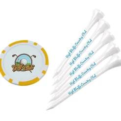Poker Chip Tee Pack - 2 3/4 inches