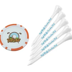 Poker Chip Tee Pack - 2 3/4 inches
