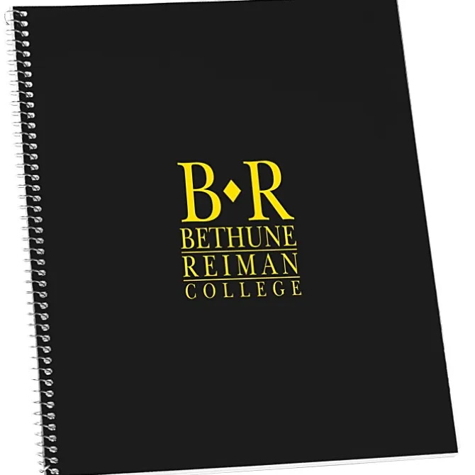 Poly Cover Notebook - 10 7/8 x 8 3/16 - Narrow Rule - Opaque