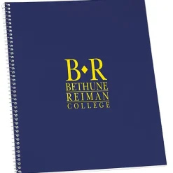Poly Cover Notebook - 10 7/8 x 8 3/16 - Narrow Rule - Opaque