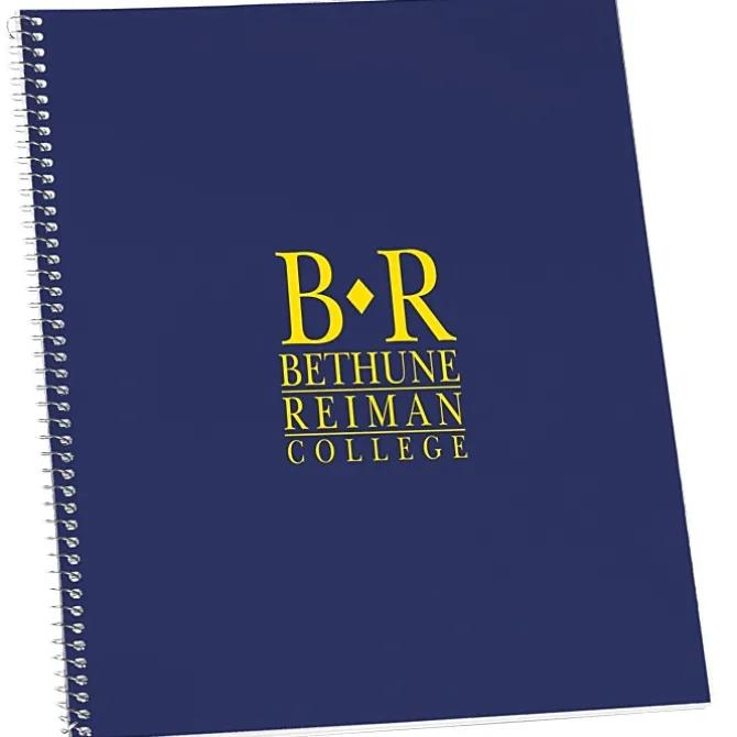 Poly Cover Notebook - 10 7/8 x 8 3/16 - Narrow Rule - Opaque