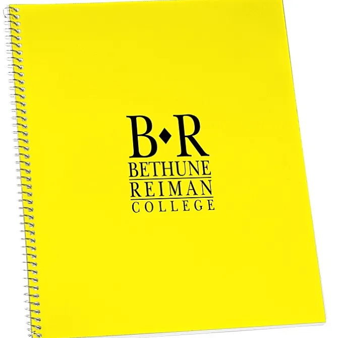 Poly Cover Notebook - 10 7/8 x 8 3/16 - Narrow Rule - Opaque