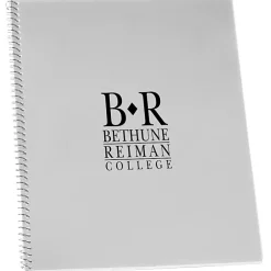 Poly Cover Notebook - 10 7/8 x 8 3/16 - Narrow Rule - Translucent