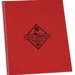Poly Cover Notebook - 10 7/8 x 8 3/16 - Wide Rule - Opaque