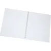 Poly Cover Notebook - 10 7/8 x 8 3/16 - Wide Rule - Translucent