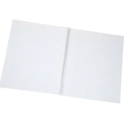 Poly Cover Notebook - 10 7/8 x 8 3/16 - Wide Rule - Translucent