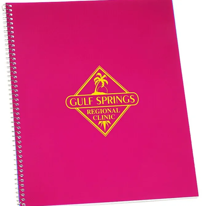 Poly Cover Notebook - 10 7/8 x 8 3/16 - Wide Rule - Translucent