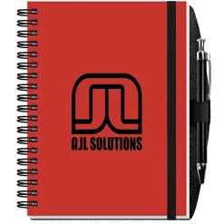 Polypro Journal with Pen - 7 inches x 5 inches - 50 sheet - Solid