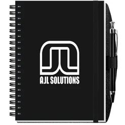 Polypro Journal with Pen - 7 inches x 5 inches - 50 sheet - Solid