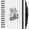 Polypro Journal with Pen - 7 inches x 5 inches - 100 sheet - Translucent