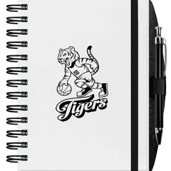 Polypro Journal with Pen - 7 inches x 5 inches - 100 sheet - Translucent