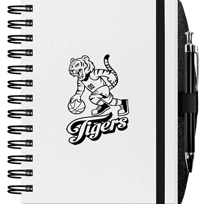 Polypro Journal with Pen - 7 inches x 5 inches - 100 sheet - Translucent