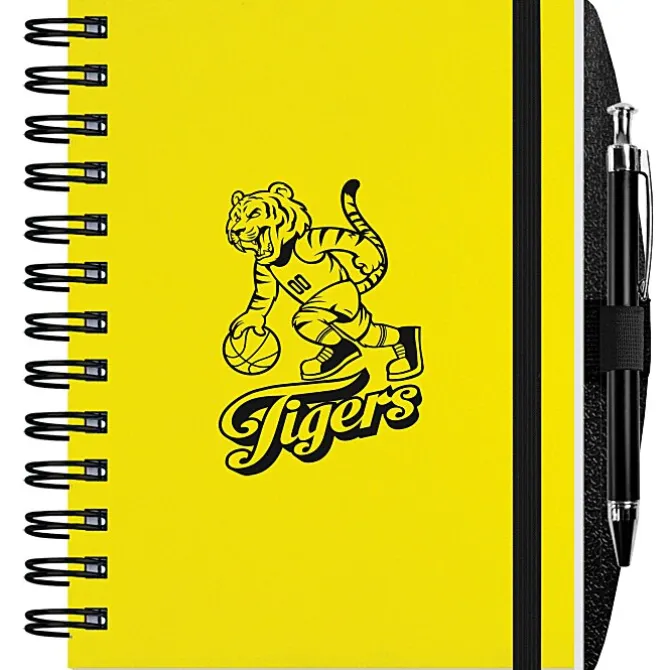 Polypro Journal with Pen - 7 inches x 5 inches - 100 sheet - Translucent