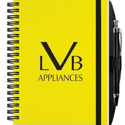 Polypro Journal with Pen - 7 inches x 5 inches - 50 sheet - Translucent