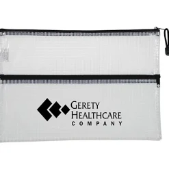 PolyWeave Dual Zipper Document Holder
