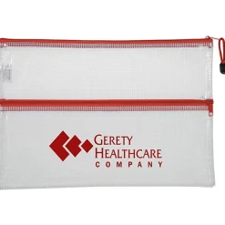 PolyWeave Dual Zipper Document Holder