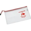 PolyWeave Zippered Pouch with Business Card Holder - 6 inches x 10 inches