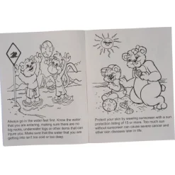 Pool & Water Safety Coloring Book