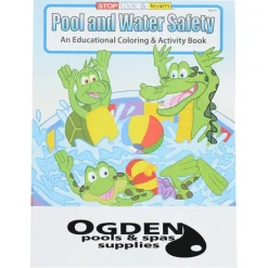 Pool & Water Safety Coloring Book