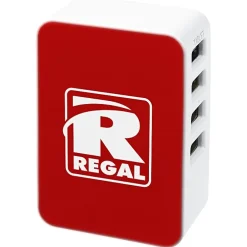 4 Port USB Folding Wall Charger