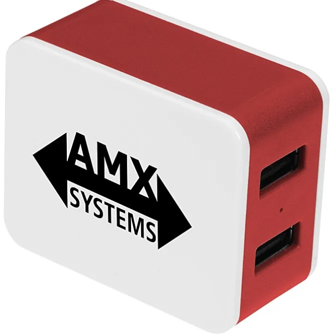 2 Port USB Folding Wall Charger