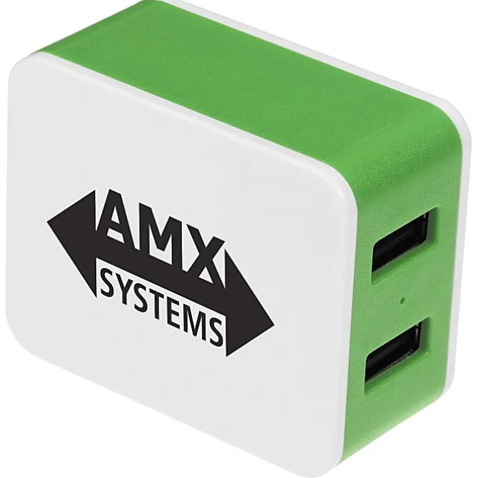 2 Port USB Folding Wall Charger