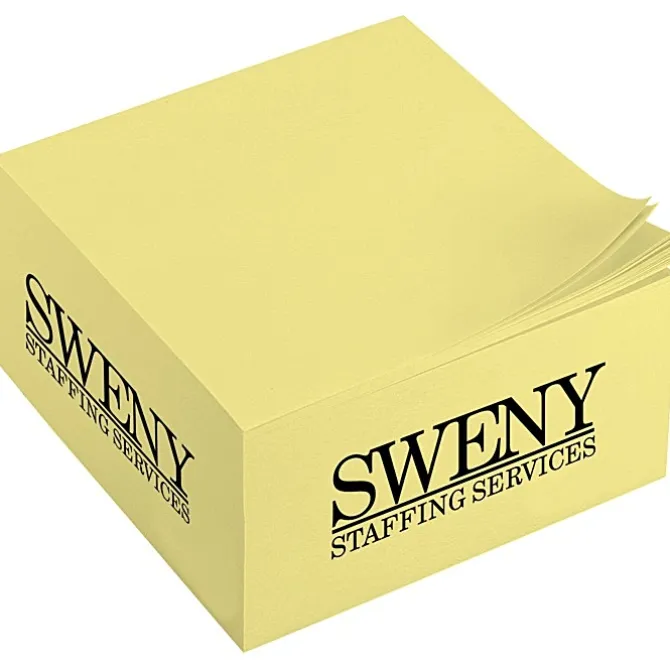 Post-it® Cubes - 4 inches x 4 inches x 2 inches - Colors
