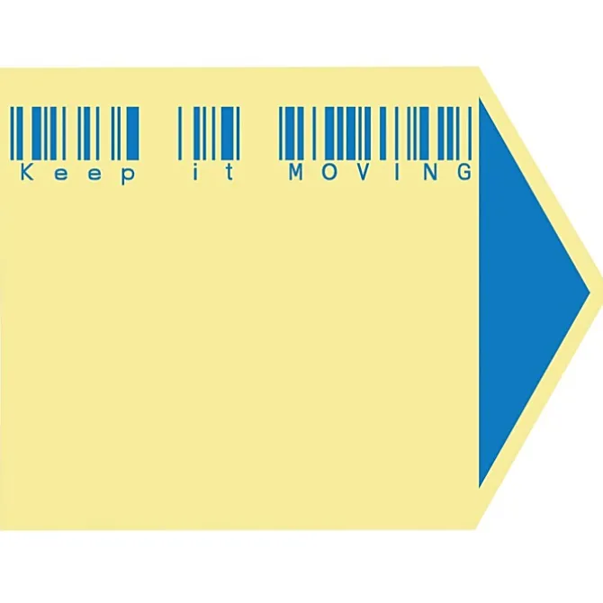 Post-it® Custom Notes - Arrow - 50 Sheet