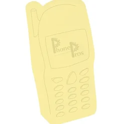 Post-it® Custom Notes - Cell Phone - 50 Sheet - Stock Design