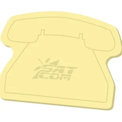 Post-it® Custom Notes - Phone - 50 Sheet - Stock Design