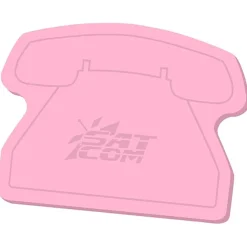 Post-it® Custom Notes - Phone - 50 Sheet - Stock Design
