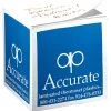 Post-it® Notes Cubes - 2-3/4 inches x 2-3/4 inches x 2-3/4 inches - White