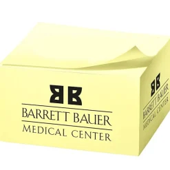 Post-it® Notes Cubes - 2-3/4 inches x 2-3/4 inches x 1-3/8 inches - Colors
