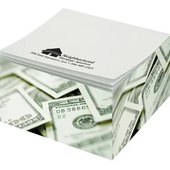 Post-it® Notes Cubes - 2-3/4 inches x 2-3/4 inches x 1-3/8 inches - Financial