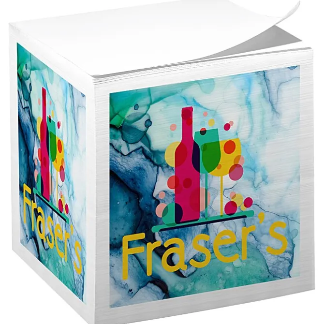 Post-it® Notes Cubes - 2-3/4 inches x 2-3/4 inches x 2-3/4 inches - White - Full Color